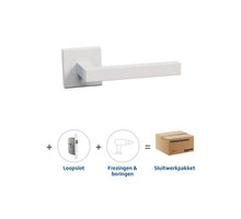 Sluitwerkpakket 2041 Harper loop WIT