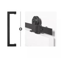 Skantrae SlimSerie-pakket schuifsysteem Hang- en sluitwerkpakket 516 ZWART