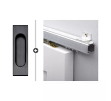 Skantrae SlimSerie-pakket schuifsysteem Hang- en sluitwerkpakket 520 ZWART