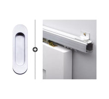 Skantrae SlimSerie-pakket schuifsysteem Hang- en sluitwerkpakket 521 Mat chroom