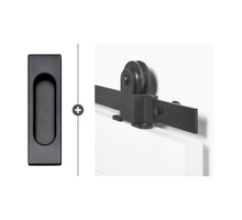 Skantrae Slimserie-Pakket schuifsysteem Hang- en sluitwerkpakket 532 Zwart