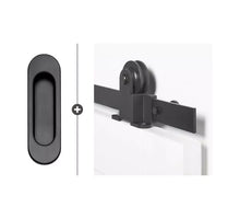 Skantrae Slimserie-Pakket schuifsysteem Hang- en sluitwerkpakket 534 Zwart