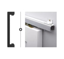 Skantrae Slimserie-Pakket schuifsysteem Hang- en sluitwerkpakket 538 Zwart