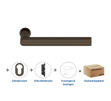Skantrae Sluitwerkpakket 927 Orbit 19 minimal Cilinderslot Brons