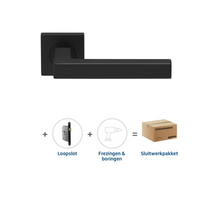 Skantrae Sluitwerkpakket 2051 Squared loop ZWART