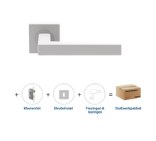 Skantrae Sluitwerkpakket 2057 Squared klavier WIT