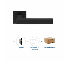 Skantrae Sluitwerkpakket 2067 Squared 20 flat loop ZWART