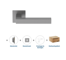 Skantrae Sluitwerkpakket 2073 Squared 20 flat sleutel RVS