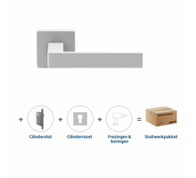 Skantrae Sluitwerkpakket 2080 Quadrate 28 regular cilinder WIT