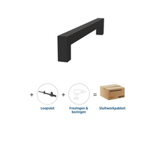 Skantrae Slimserie-Pakket schuifsysteem Hang- en sluitwerkpakket 2092 Zwart