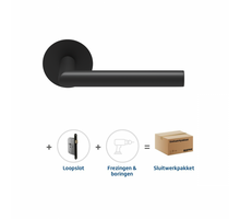 Skantrae Sluitwerkpakket 2131 Orbit 19 flat loop ZWART
