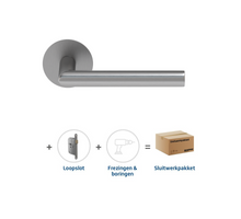 Skantrae Sluitwerkpakket 2139 Orbit 19 flat loop RVS