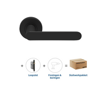 Skantrae Sluitwerkpakket 2155 Arc 20 regular loop ZWART