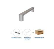Skantrae Sluitwerkpakket 2178 Arc deurgreep Schuifdeursysteem RVS