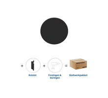 Skantrae Sluitwerkpakket 2179 Orbit deurknop Zwart