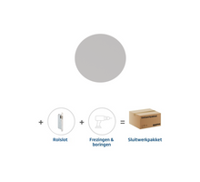 Skantrae Sluitwerkpakket 2181 Orbit deurknop Wit