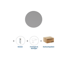 Skantrae Sluitwerkpakket 2183 Orbit deurknop Rolslot RVS