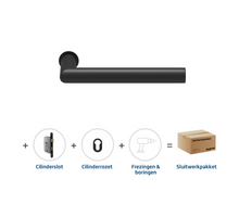 Skantrae Sluitwerkpakket 839 Orbit 19 minimal Cilinderslot Zwart