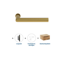 Skantrae Sluitwerkpakket 903 Orbit 19 minimal loop MAT MESSING