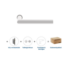 Skantrae Sluitwerkpakket 941 Orbit 19 minimal Toiletslot Wit