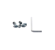 Conische inbusbouten M6X9  6 stuks - met inbussleutel