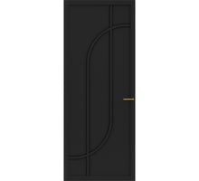 Skantrae SlimSeries Zwarte Binnendeur SSL 4717 paneeldeur
