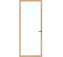 Cando Binnendeur Elegant Original ELG1-CC01 - Blank Glas - Licht Eiken Gelakt