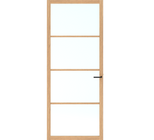 Cando Binnendeur Elegant Original ELG1-CC03 - Blank glas - Licht Eiken Gelakt