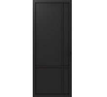 Cando binnendeur Elegant Original ELG1-1A04 - Zwart gegrond
