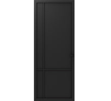 Cando binnendeur Elegant Original ELG1-1A06 - Zwart gegrond