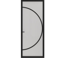 Skantrae SlimSeries One Zwart Binnendeur SSL 4513 nevel  glas