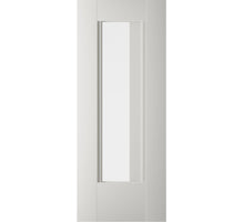 Weekamp binnendeur WK6404-C3 recht extra breed - Mat gelaagd glas
