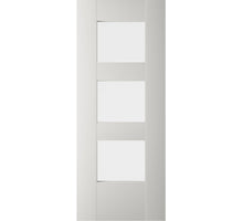 Weekamp binnendeur WK6604-C recht extra breed - Blank glas